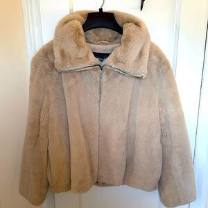 French Connection Faux Fur Coat